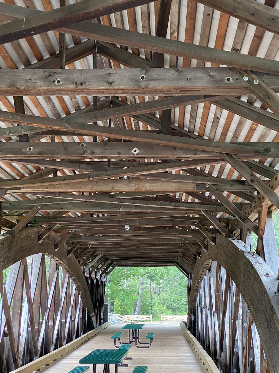 Whittier Covered Bridge in Ossipee — The Laker